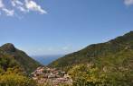 Windwardside, entre as montanhas de Saba - Caribe
